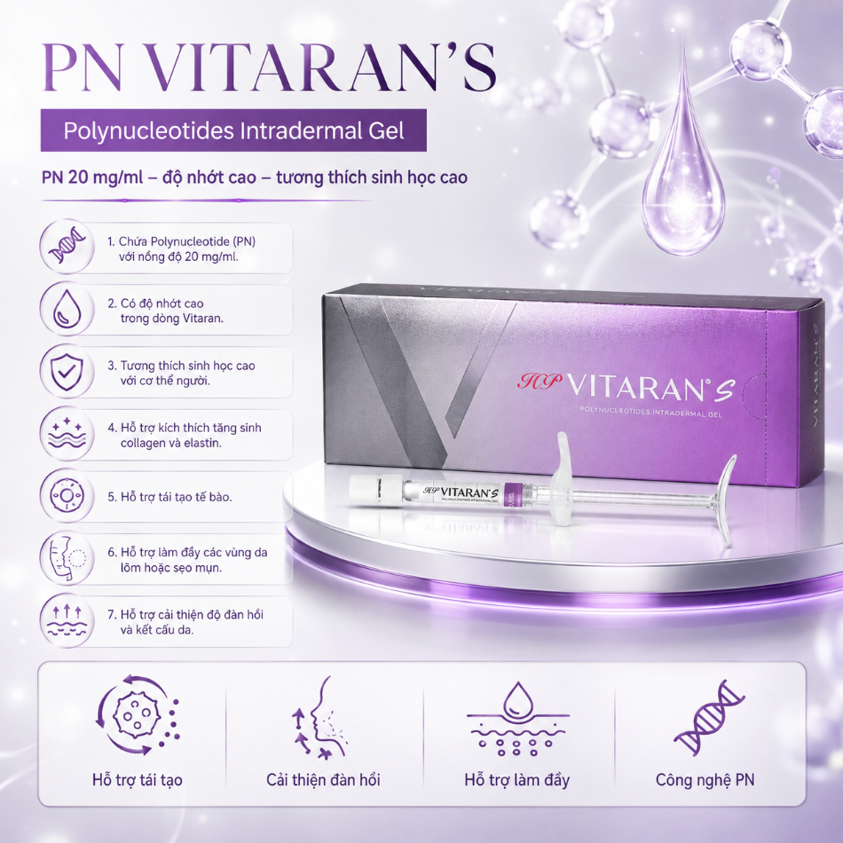 Tinh Chất Chăm Sóc Da Chuyên Sâu, Cải Thiện Sẹo Lõm HP Vitaran S 2ml 4.jpg