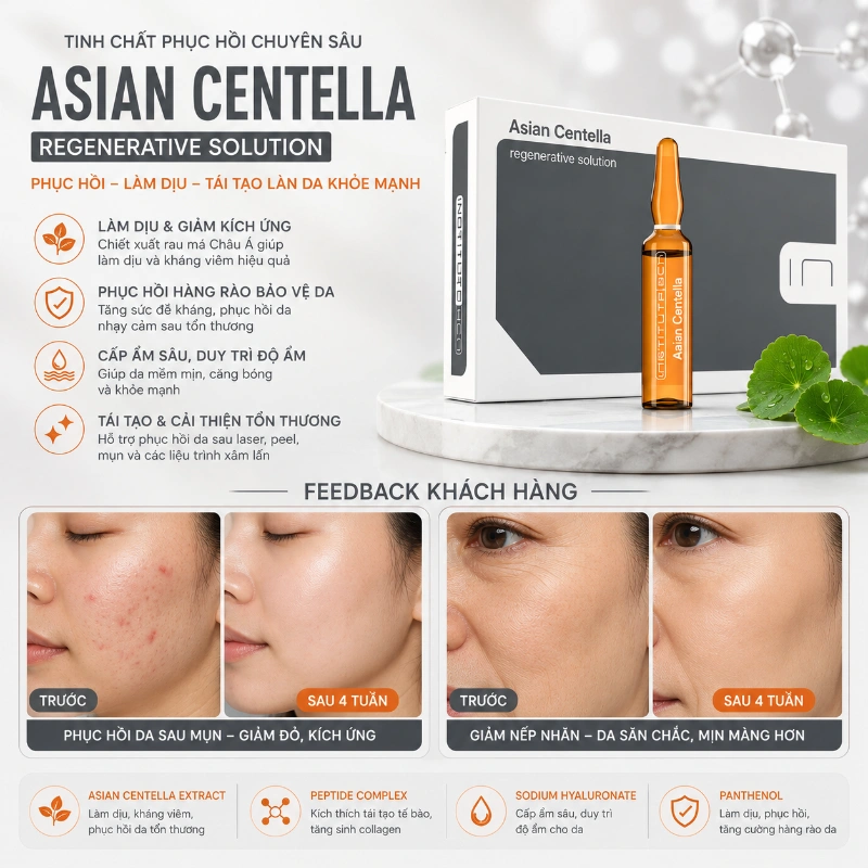 Tinh chất Asian Centella Insititute BCN kháng viêm, làm dịu da 9.webp