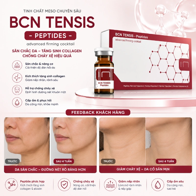 Tinh chất Tensis Peptite Insititute BCN Nâng Cơ, Săn Chắc Và Trẻ Hóa Da 5.webp