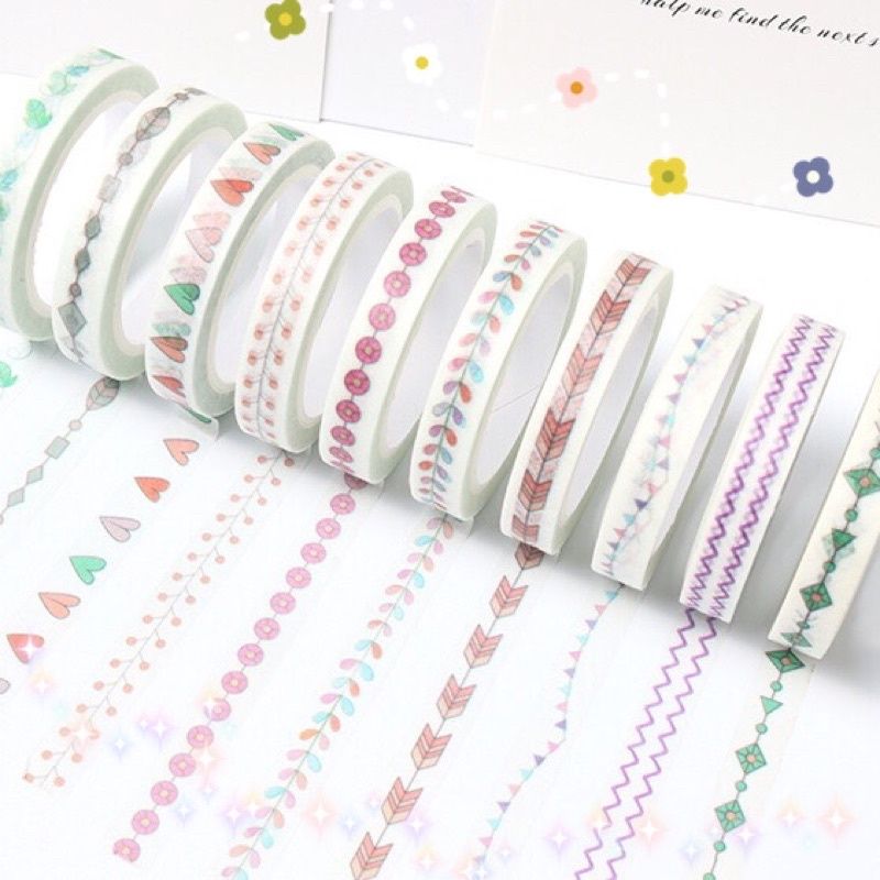 washi tape 8mmx7m S1-20