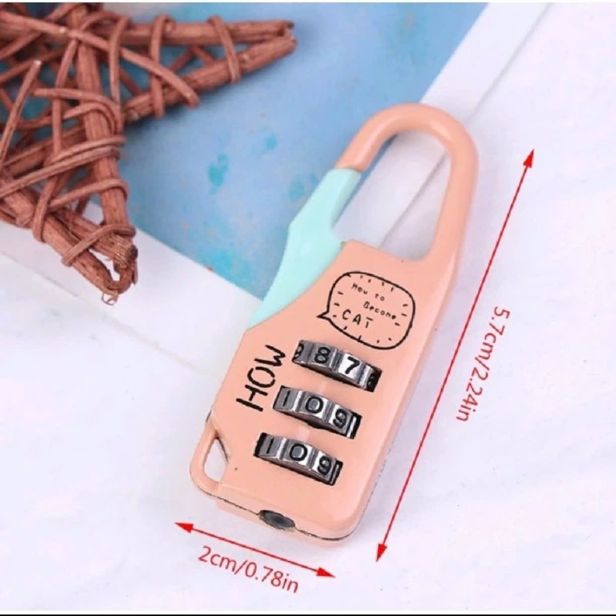 Ổ khóa số màu