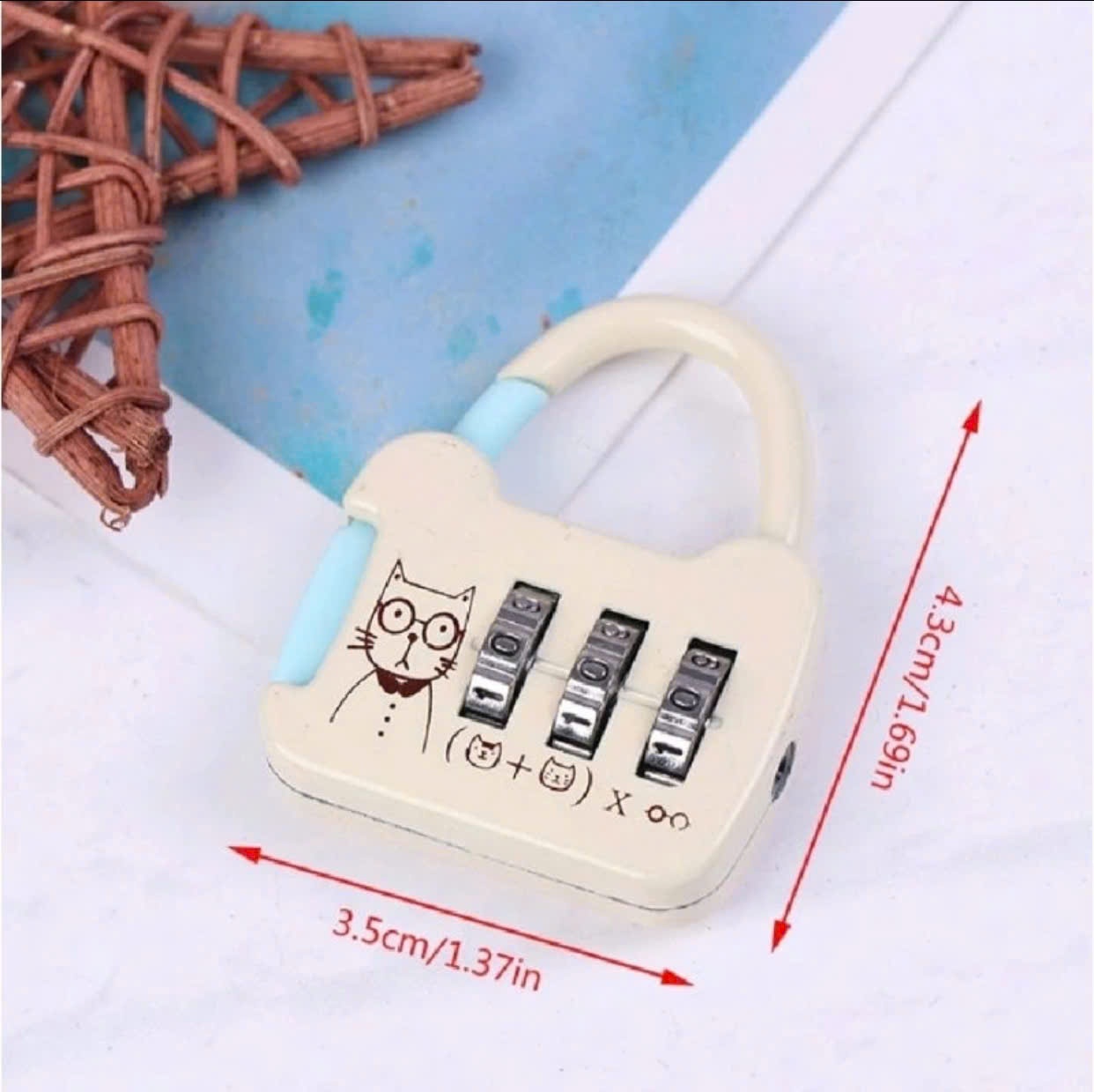 Ổ khóa số màu