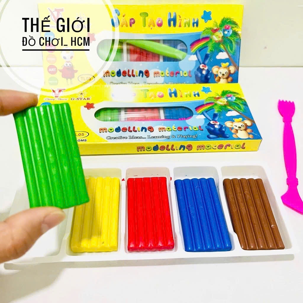Đất sét Thái Lan 5 màu