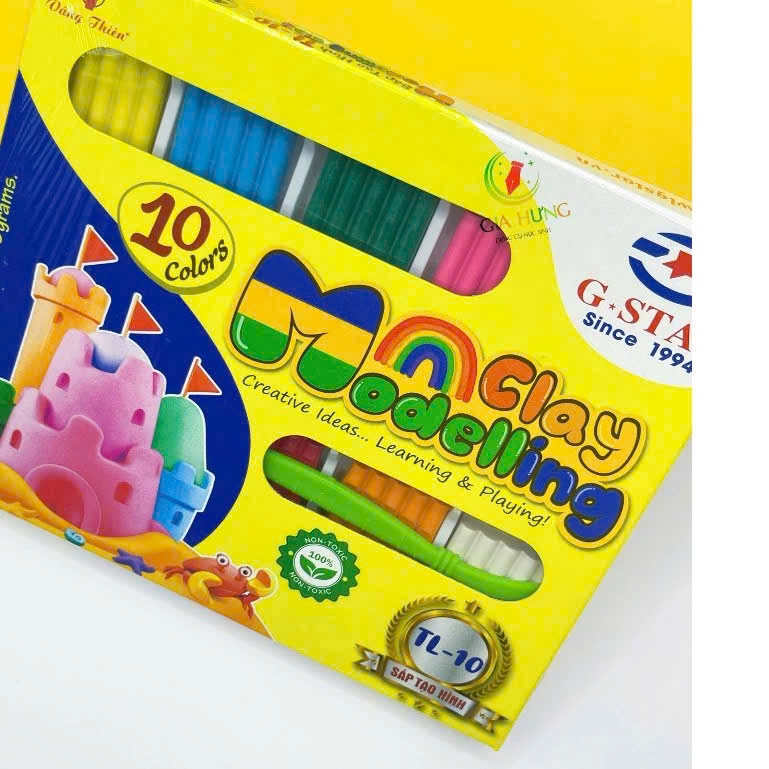 Đất sét Thái Lan 10 màu