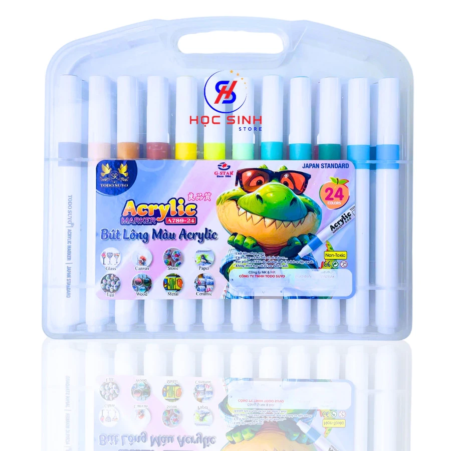 Màu lông Acrylic A-789 24m