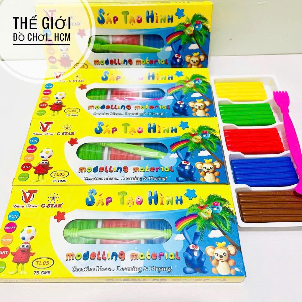 Đất sét Thái Lan 5 màu