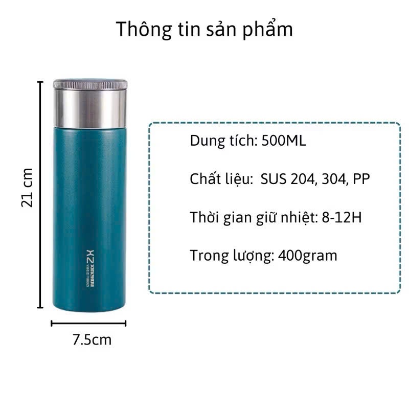 Bình giữ nhiệt XINCHOU 500ml