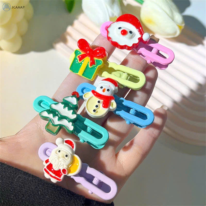 Set 4 kẹp tóc noel