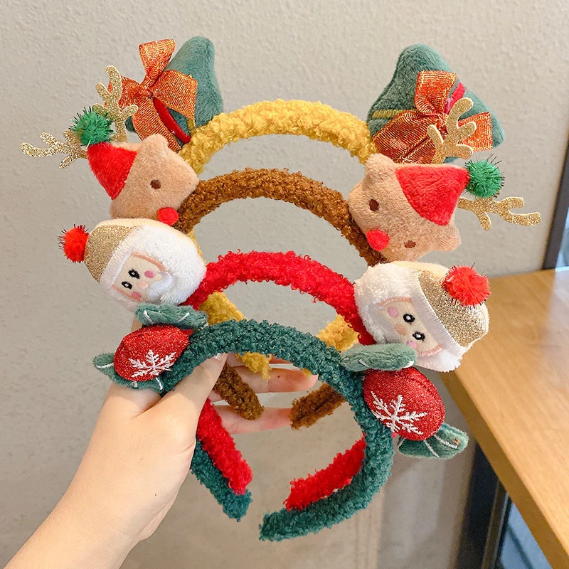 cài noel lông thú
