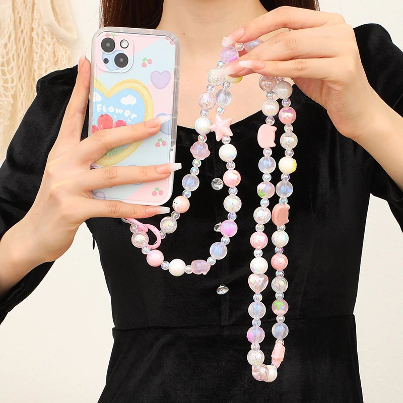 Dây đeo túi babytree chuỗi ngọc