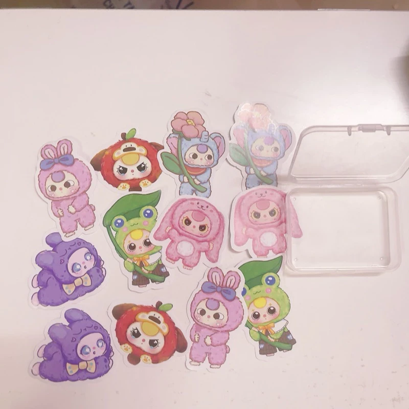 hộp nhỏ sticker giấy baby tree