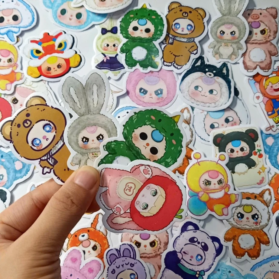 hộp nhỏ sticker giấy baby tree