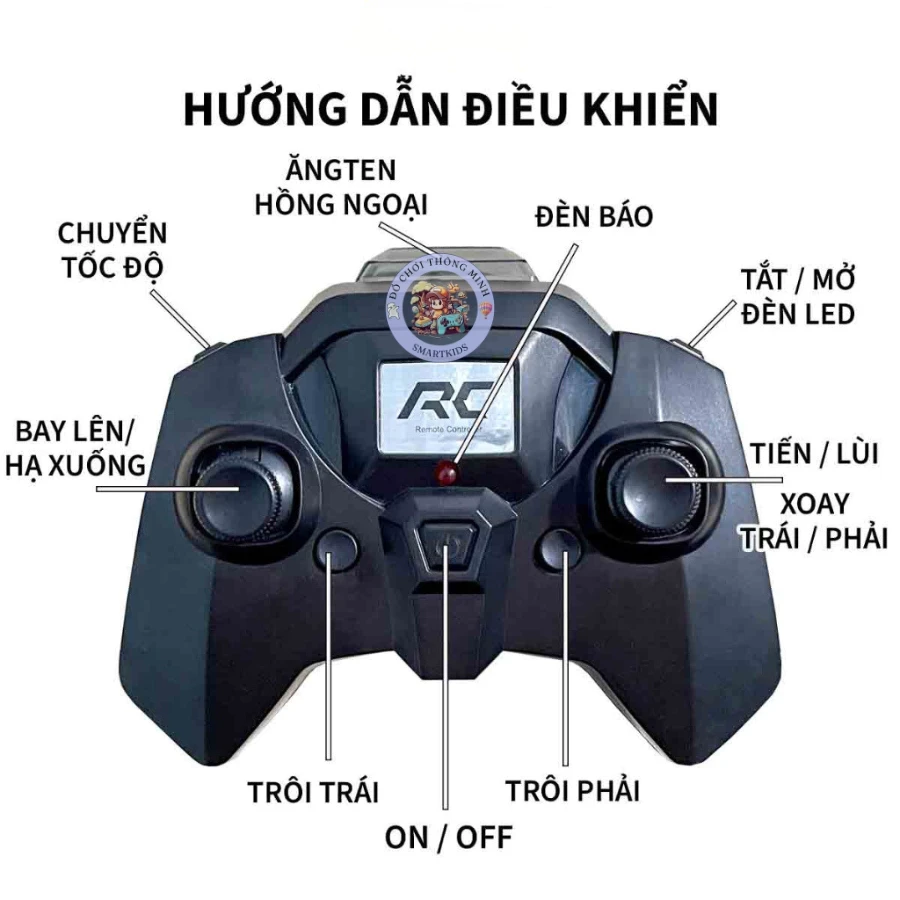Hộp máy bay điều khiển 4 chiều