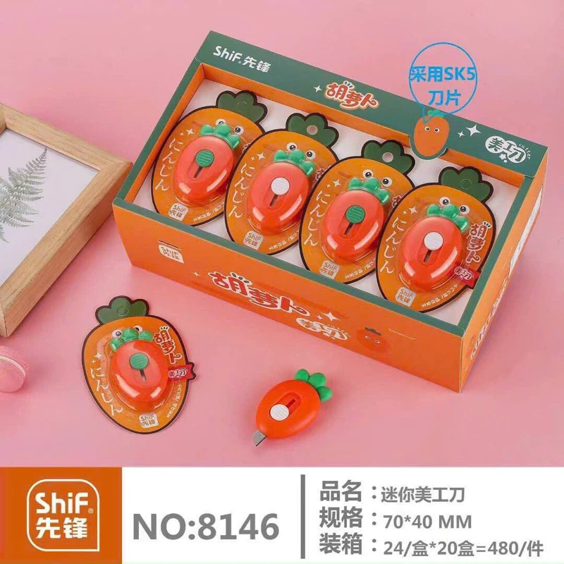 Dao rọc giấy nhỏ hình trái cây