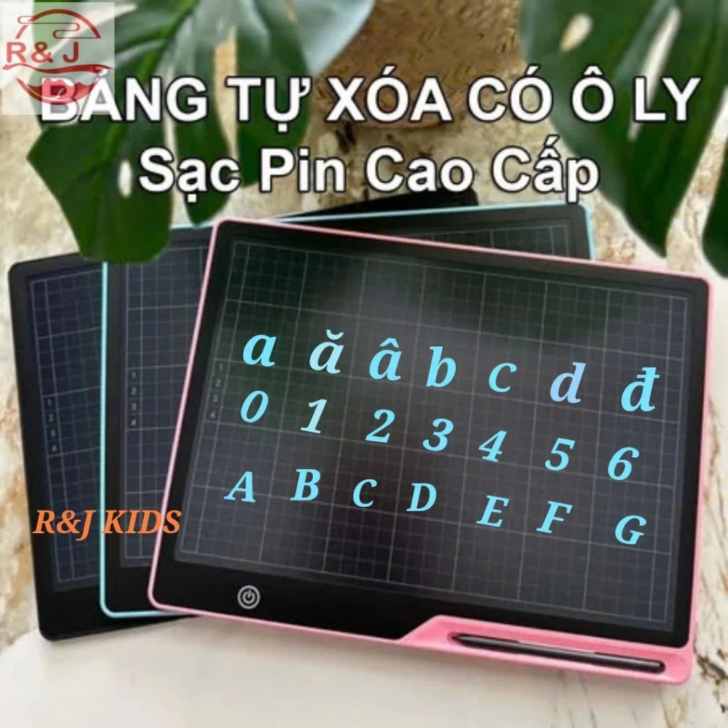 Bảng Vẽ tự xóa LCD 16 inch ngang