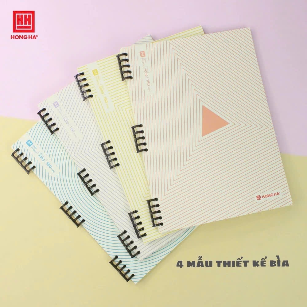 Sổ lò xo bìa nhựa A4 Basic 3009