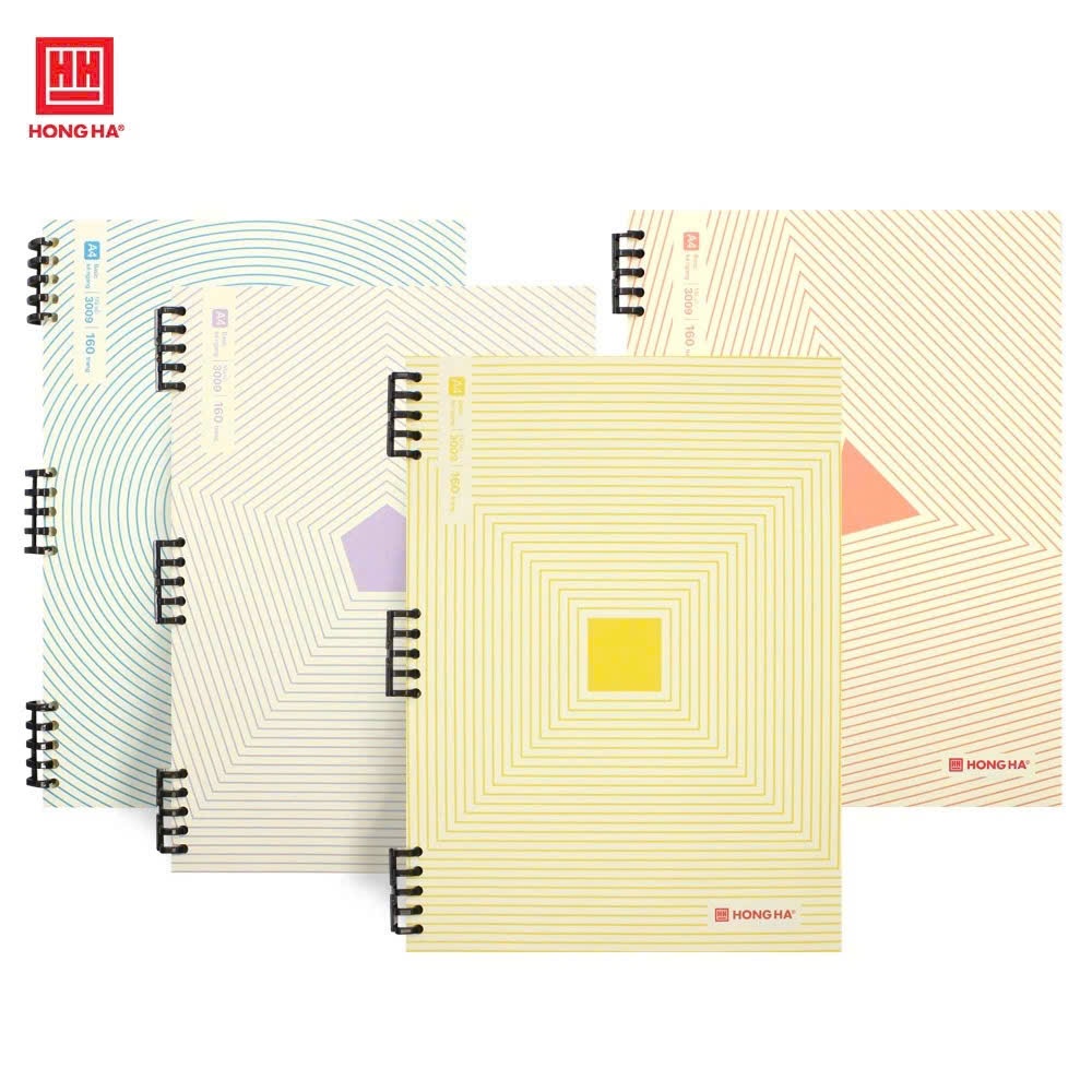 Sổ lò xo bìa nhựa A4 Basic 3009