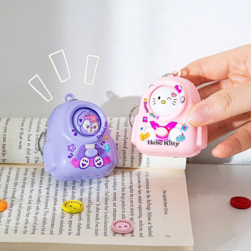 móc khóa lật mặt