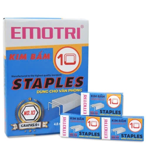 Kim bấm số 10 Grapas-01 Emotri