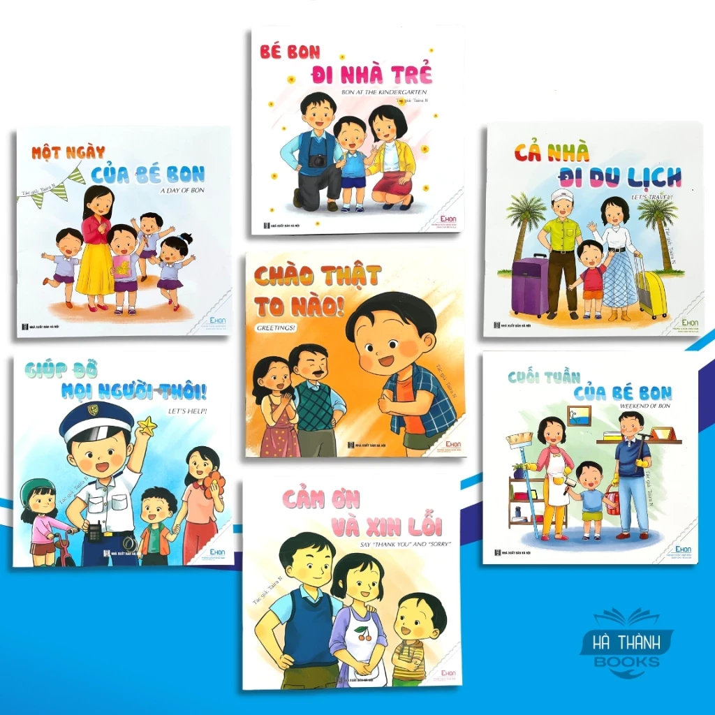 Sách bé bon đi nhà trẻ