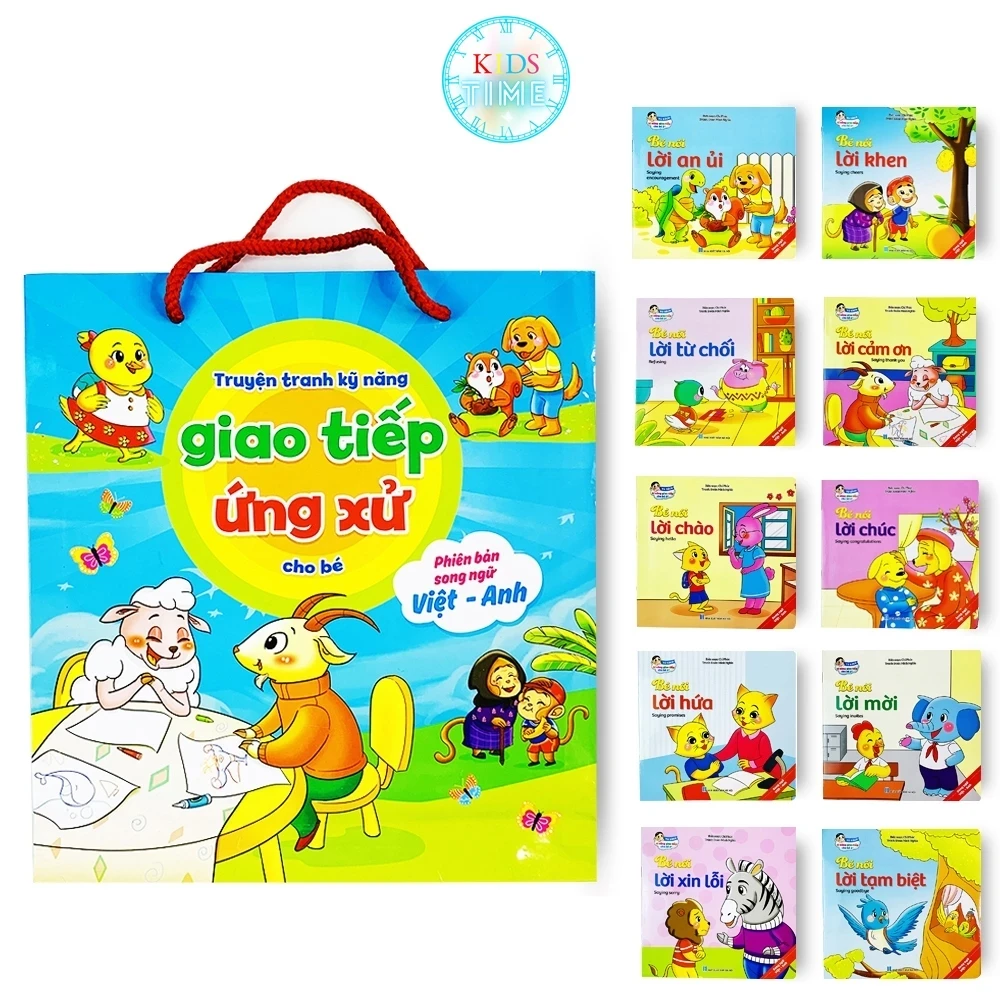 Sách giao tiếp ứng xử cho bé