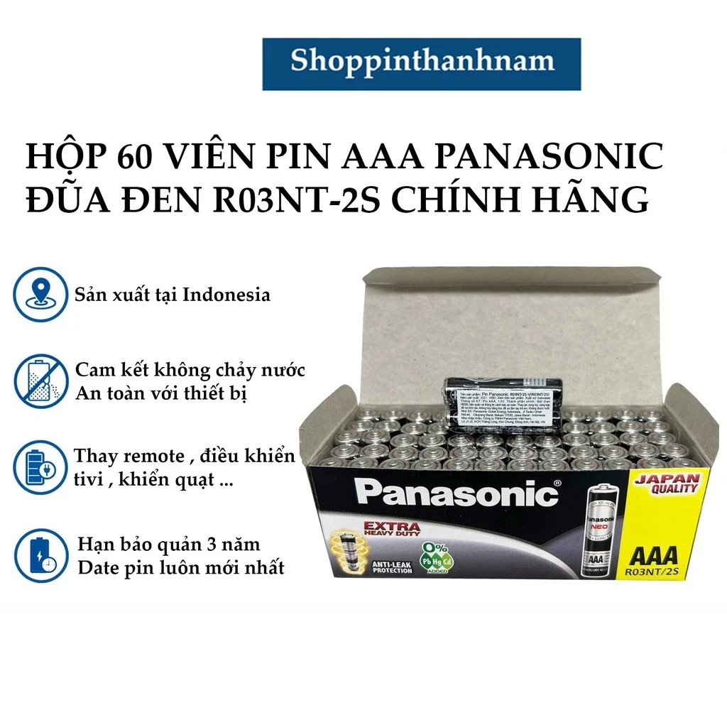 2v Pin panasonic AAA (nhỏ)