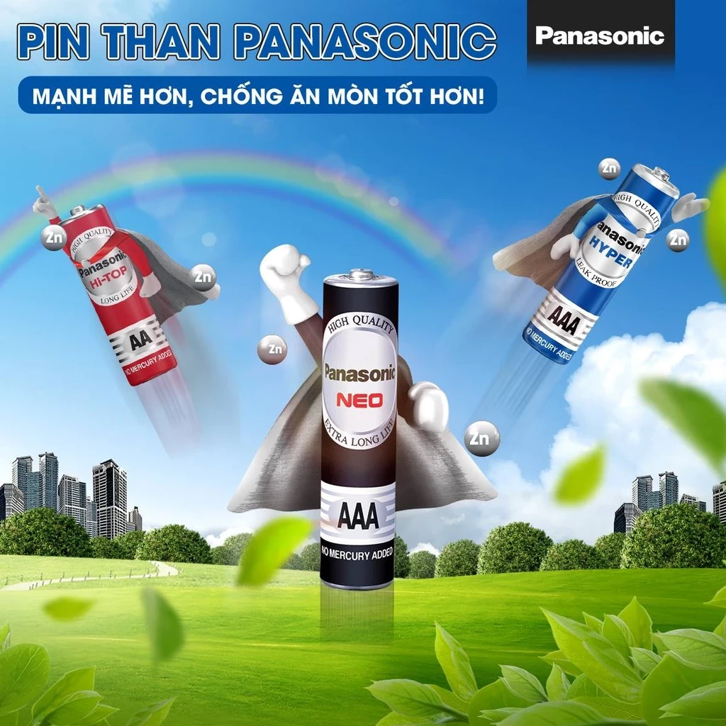 4v Pin panasonic AA (lớn)