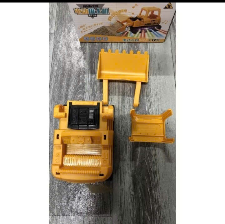 hộp xe xúc cát có đèn nhạc