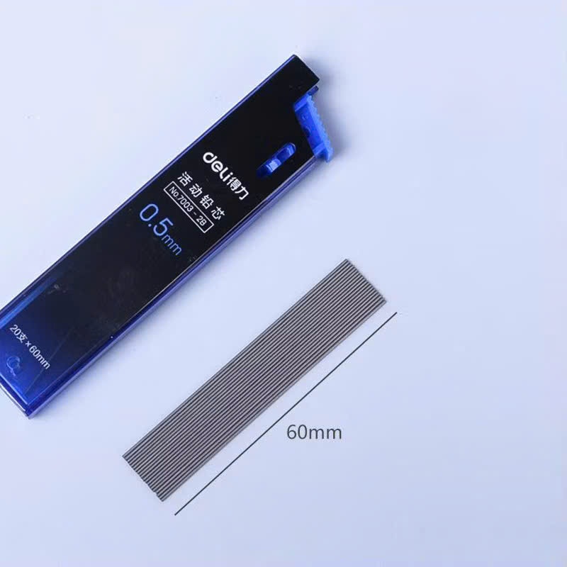 Ruột chì kim Deli HB 0.5mm LB008