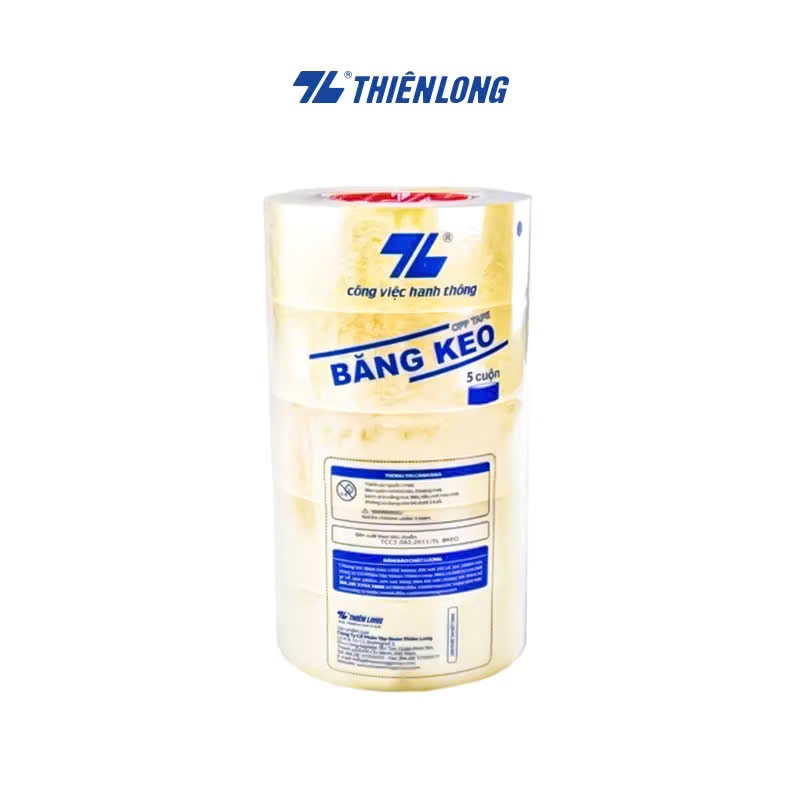 Băng keo trong Thiên Long nhiều keo siêu dính BKT-080