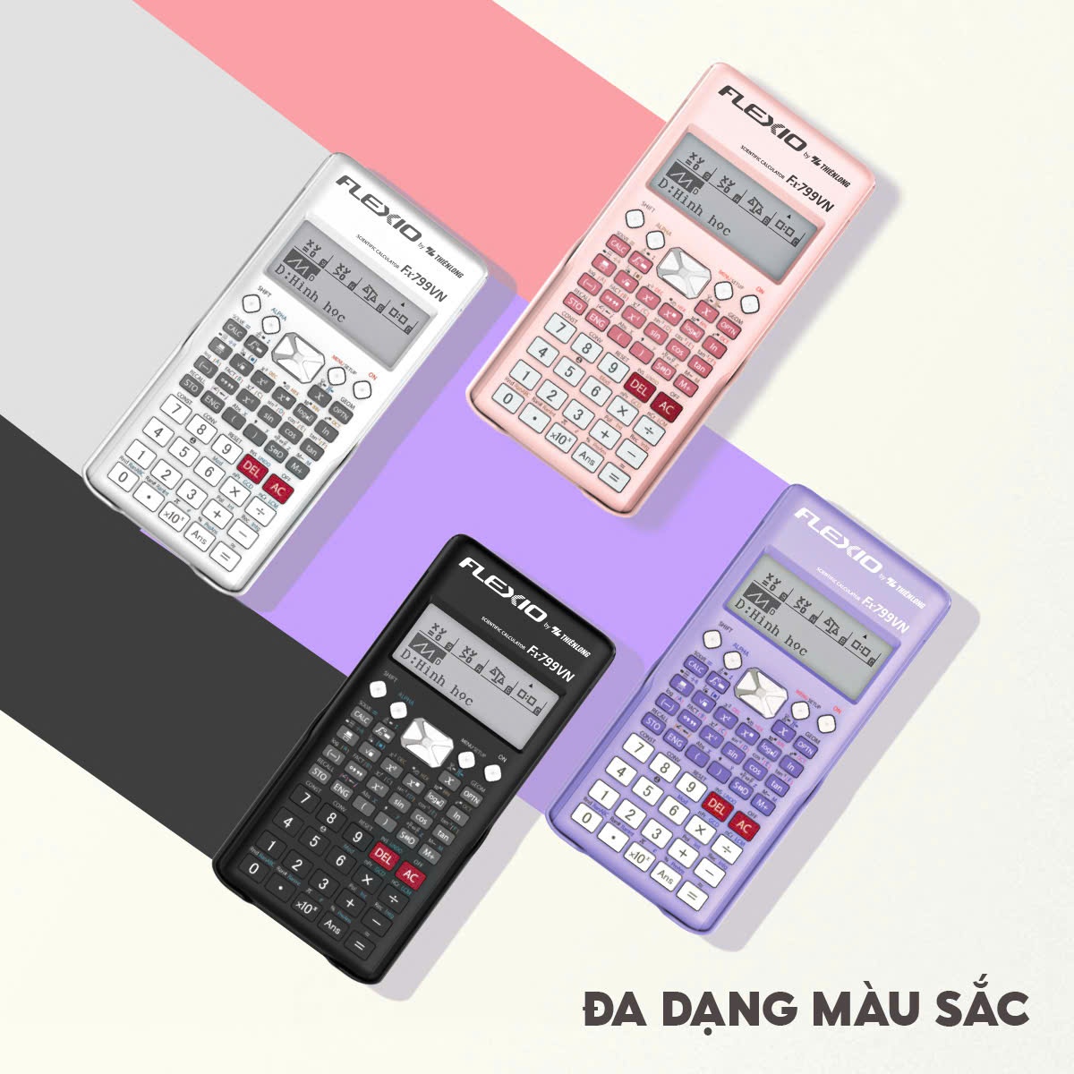 Máy tính khoa học Flexio Tl- FX799VN
