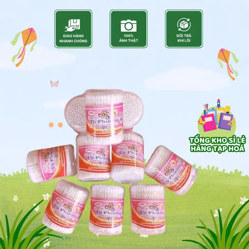 Tăm bông ngoáy tai loại nhỏ