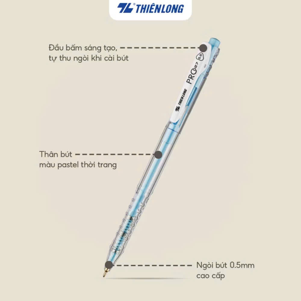 bút bi thiên long TL-105 mực xanh