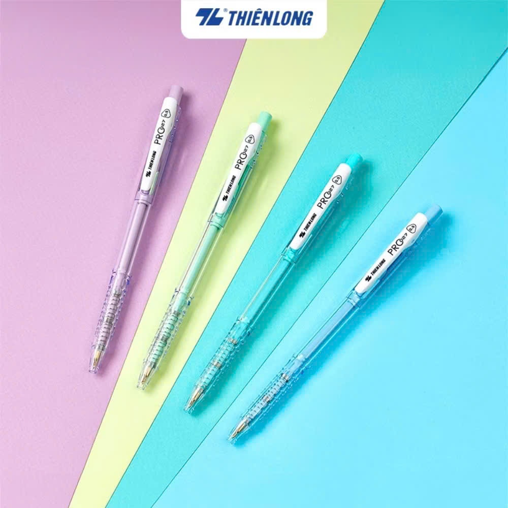 bút bi thiên long TL-105 mực xanh