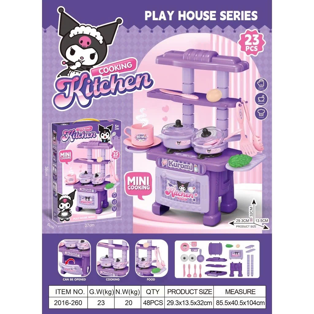 Hộp đồ chơi nhà bếp sweet house
