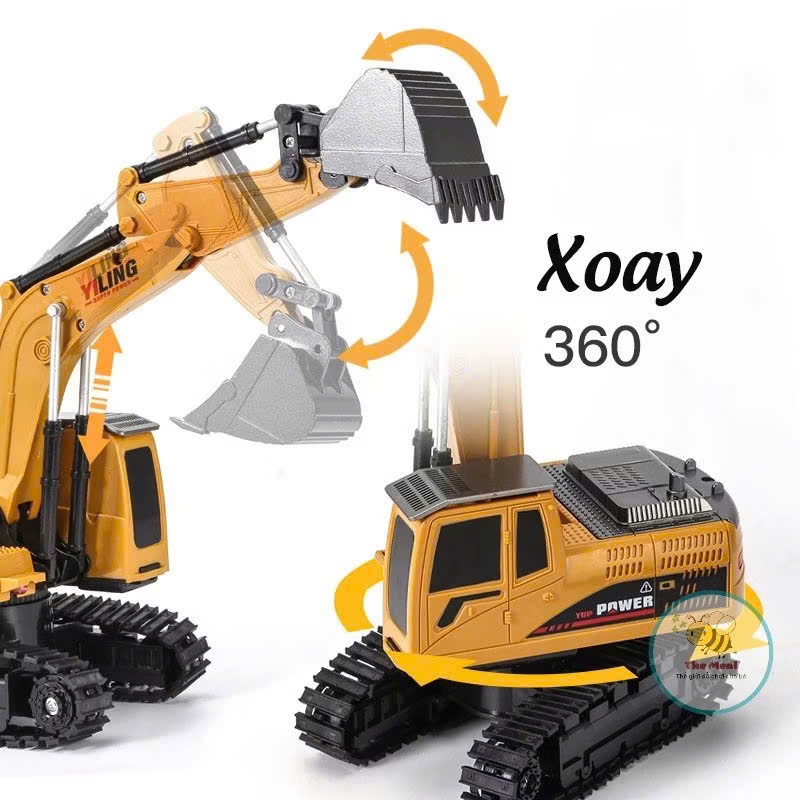 Hộp xe cẩu điều khiển to power 666