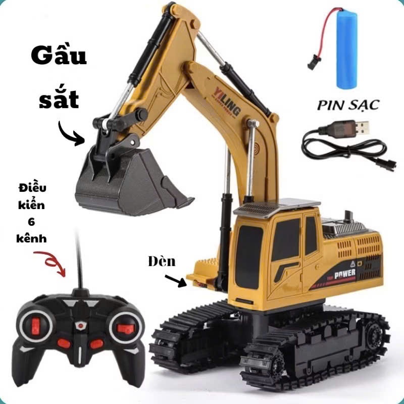 Hộp xe cẩu điều khiển to power 666