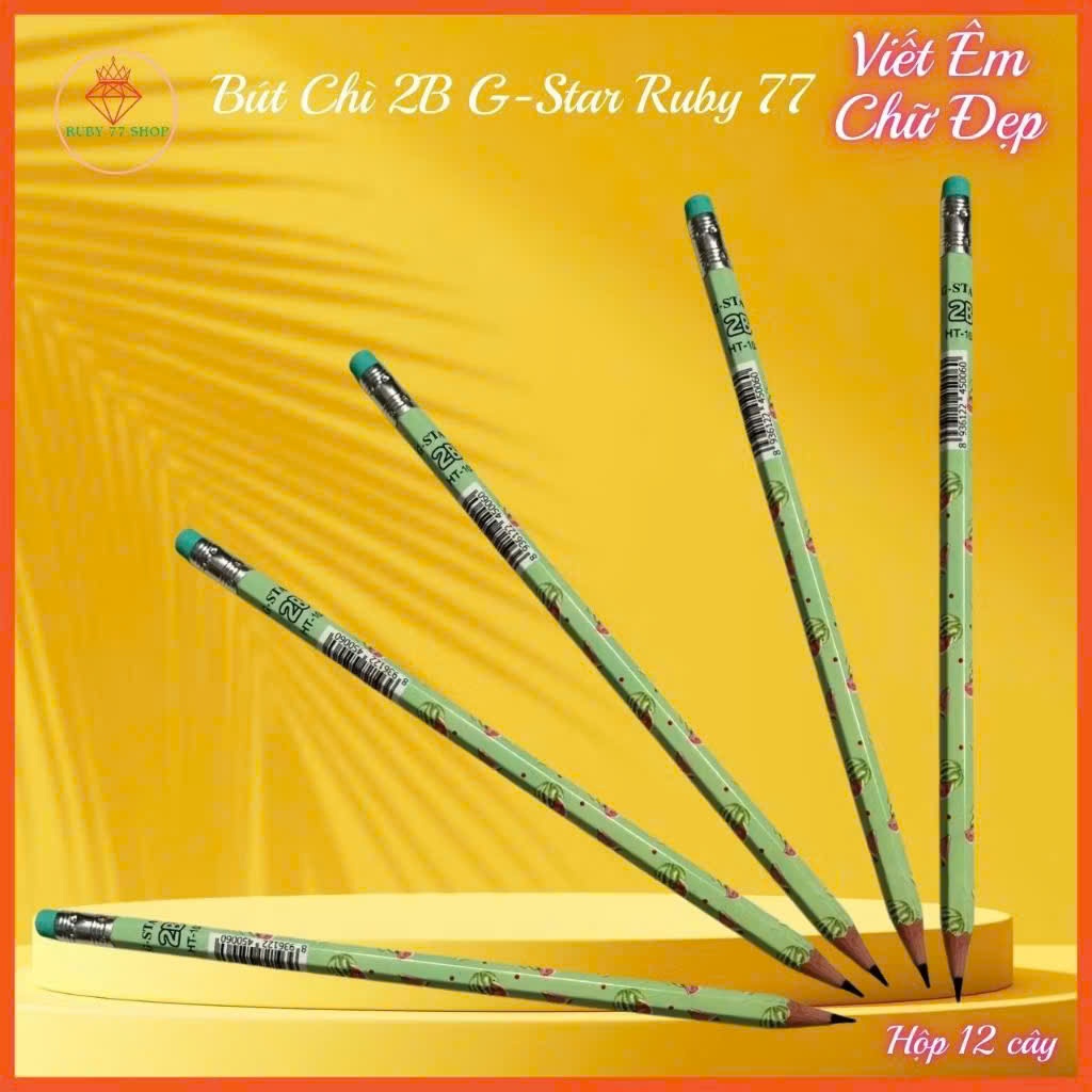 Bút chì gỗ 2B gstar HT103 40/12