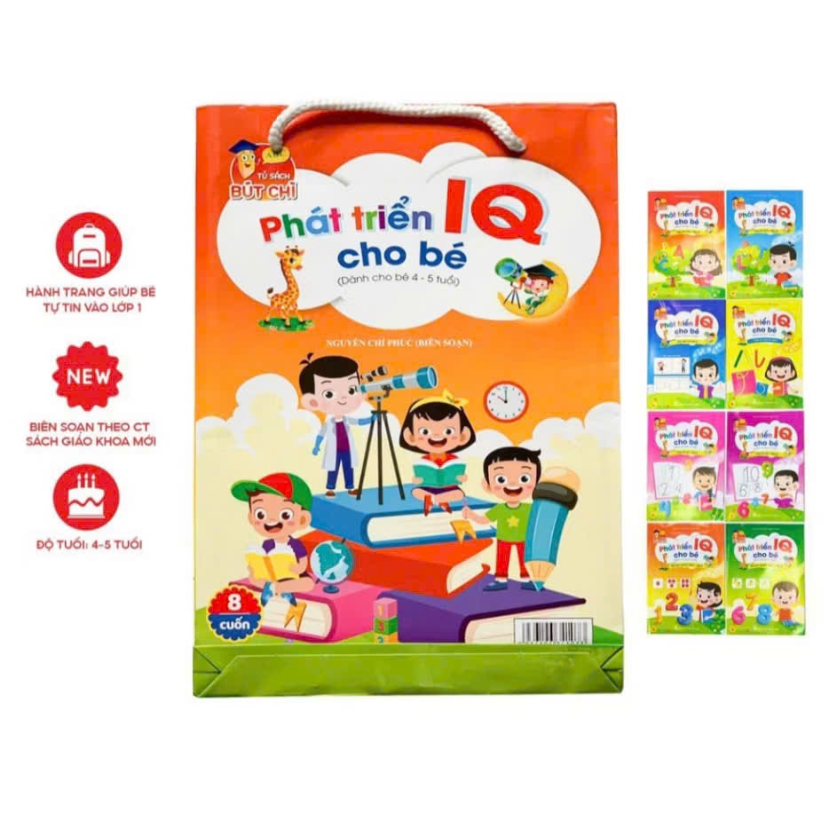 Tập phát triển tư duy cho bé 4-6t