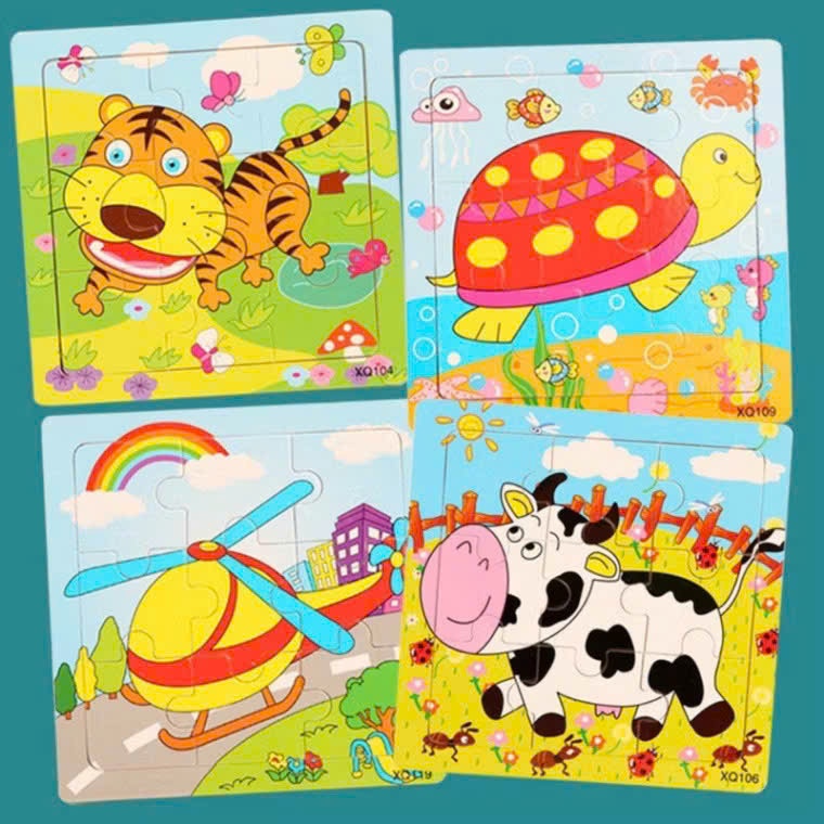 tranh ghép hình 9 mảnh