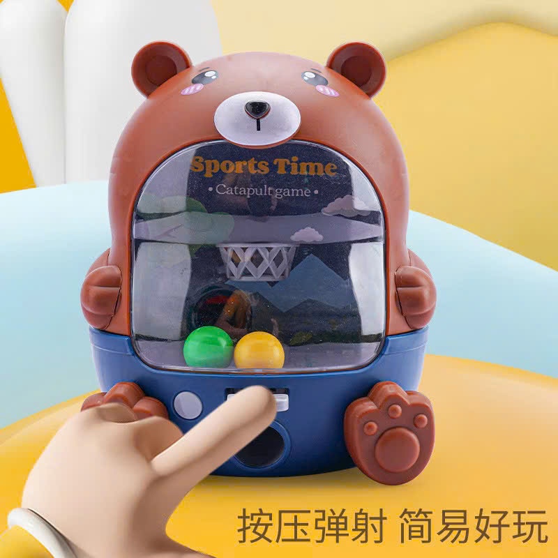 Máy chơi bóng rổ ngón tay gấu