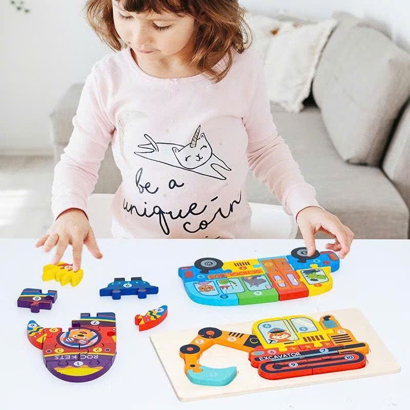 Tranh ghép hình có số