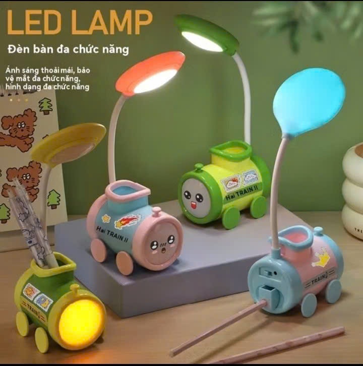 Đèn sạc để bàn xe v1