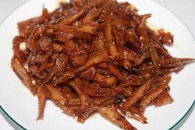 Cá cơm kho