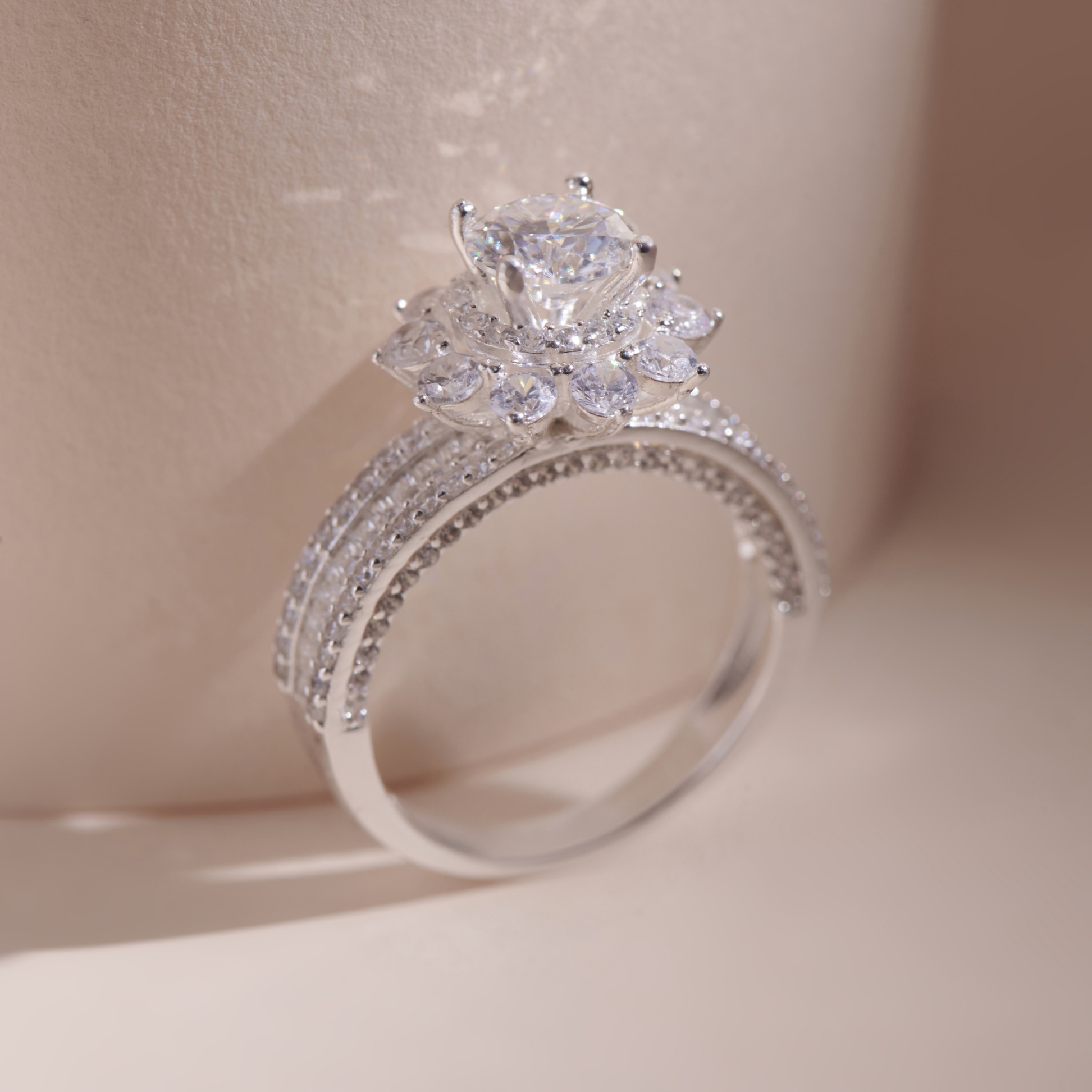 Nhẫn bạc nữ đơn giản