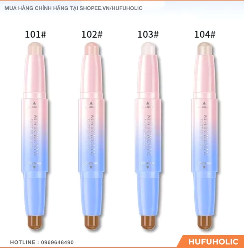 MAYCREATE -Bút tạo khối 2 đầu hightlight Contour