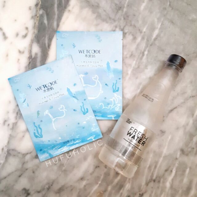 WETCODE - Mặt nạ cấp nước đều màu da Hydrating & Toning