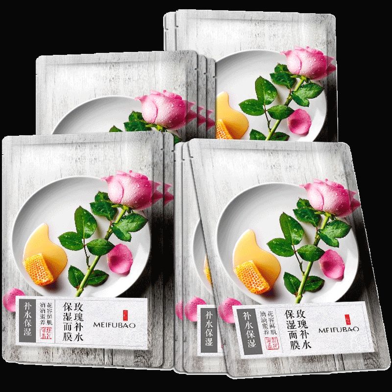 MEIFUBAO - Mặt nạ Hoa Hồng Mẫu Đơn Mật Ong