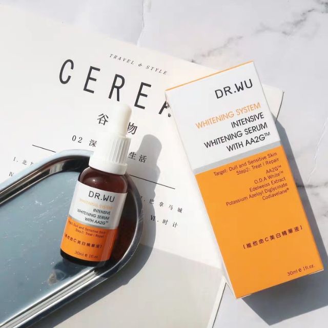 DR WU - Seum làm trắng da Intensive Whitening Serum with AA2G vit C