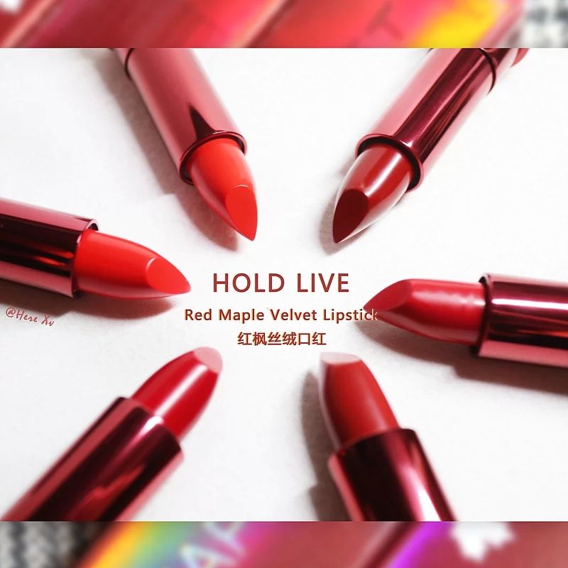 HOLD LIVE - Son thỏi Red Maple Velvet Lipstick